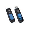 Flashdisk USB 64GB černo/modrý - ADATA UV128
