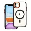 Obal / kryt na Apple iPhone 11 černo-zlatý s MagSafe - Color Edge Mag