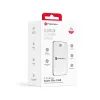Tenká powerbanka Forcell F-Energy Super Slim F5k8 s MagSafe PD3.0 QC4.0 15W 5000mAh - bílá