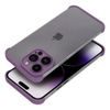 Obal / kryt na Apple iPhone 14 Pro fialový (ochrana fotoaparátu) - MINI BUMPERS