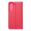 Puzdro / obal na Samsung Galaxy S22 červený - kniha LUNA