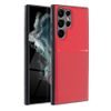 Obal / kryt na Samsung Galaxy S22 Ultra červený - Forcell NOBLE