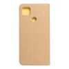 Pouzdro / obal na Xiaomi Redmi 9C / 9C NFC zlaté - knížkové Luna Book
