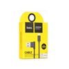 HOCO USB kábel tvaru L UPM10 micro USB 1,2M čierny