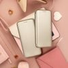 Pouzdro / obal na Samsung Galaxy A73 5G zlaté - knížkové Forcell Elegance