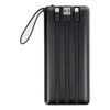 Powerbanka C20 20 000mAh (Micro + Typ C + Lightning) černá - VEGER