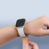 Řemínek na Apple Watch 38/40/41mm šedooranžový - DUX DUCIS LD