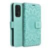 Pouzdro / Obal na Samsung Galaxy A53 5G green mandala - knížkové Forcell MEZZO