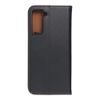 Puzdro / obal pre Samsung Galaxy S21, čierne - kniha Forcell Elegance