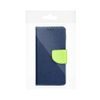 Pouzdro / obal na Xiaomi Redmi Note 12 4G modré - knížkové Fancy Book