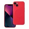 Obal / kryt na Apple iPhone 13 červený Silicone Mag Cover