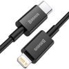 Kabel USB-C Apple Lightning 20W / 2m / černý - BASEUS