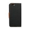 Pouzdro / obal na Apple iPhone 6/6S černé - knížkové Canvas
