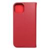 Puzdro / obal na Apple iPhone 15 Plus červené - Kožené puzdro SMART PRO