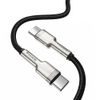 Nabíjecí a datový kebel USB-C / USB-C 2 m černý -BASEUS