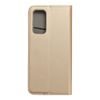 Pouzdro / obal na Xiaomi Mi 10T zlaté - knížkové Smart Case