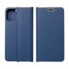 Pouzdro / obal na Xiaomi Mi 11 modré - knížkové Forcell LUNA Carbon
