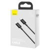 Kabel USB-C Apple Lightning 20W / 2m / černý - BASEUS