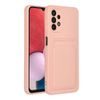 Puzdro / obal pre Samsung Galaxy A13 5G ružový - Forcell Card