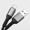 Kabel typ USB / USB-C QC4.0 3A 66W, 3 m - černý Forcell F-ENERGY