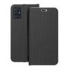 Pouzdro / obal na Samsung Galaxy A51 černé - knížkové Luna Carbon