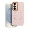 Obal / kryt na Samsung Galaxy A57 růžový - Frame MagCover