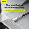 Nabíjecí a datový kebel USB-C / USB-C 2 m černý -BASEUS