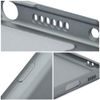 Obal / kryt na Samsung Galaxy A34 5G šedý - METALLIC Case