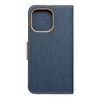 Pouzdro / obal na Apple iPhone 14 Pro Max ( 6.7 ) modré - knížkové CANVAS Book