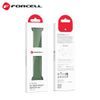 Silikonový řemínek FORCELL Strap pro Apple Watch 38/40/41mm zelený