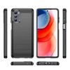 Obal / kryt pre Samsung Galaxy A03s čierny - Forcell CARBON