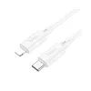 Nabíjecí kabel USB-C / Lightning 27W 2m X88 bílý - Hoco