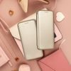 Pouzdro / obal na Samsung Galaxy A03 zlatý - knížkový Elegance Book