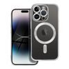 Obal / kryt na Apple iPhone 14 PRO strieborný - Electro Mag Cover