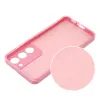Obal / kryt na Samsung Galaxy A17 růžový - Clear Case 2 mm