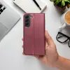 Pouzdro / obal na Motorola G56 5G vínové - knížkové Smart Magneto Book Case