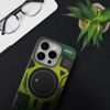 Obal / kryt na Apple iPhone 16 Pro s podporou MagSafe cyber green - FORCELL F-PROTECT