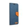 Pouzdro / obal na Xiaomi Redmi Note 11 / 11S modré - knížkové Canvas Book