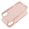 Obal / kryt na Apple iPhone 16 ružové - FRAME