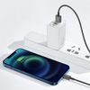 Kabel USB na Apple, Lightning 8-pin, 2,4A, 1m, černý - Baseus