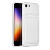 Obal / kryt na Apple iPhone 7 / iPhone 8 / SE 2020 / SE 2022 bílý - Forcell CARD CASE