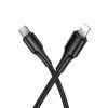 Nabíjecí kabel USB-C / Lightning Hoco PD 27W 1m X120 - černý