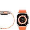 Řemínek na Apple Watch 42/44/45/49mm oranžový - DUX DUCIS GS