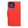 Pouzdro / obal na Apple iPhone 13 mini červené - knížkové Fancy Book