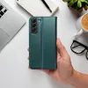 Pouzdro / obal na Motorola G56 5G tmavě zelené - knížkové Smart Magneto Book Case