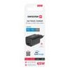 Síťový adaptér GaN 2x USB-C 65W PD + 1x USB-A 30W QC černý - SWISSTEN