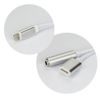 Adaptér HF/audio + Lightning Jack 3,5mm stříbrný