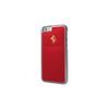 Obal / kryt na Apple iPhone 6 / 6s červený - Ferrari