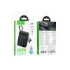 Powerbanka 20000 mAh22,5W USB C + Lightning černá - HOCO