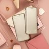 Pouzdro / obal na SAMSUNG A42 5G zlatý - Forcell Elegance